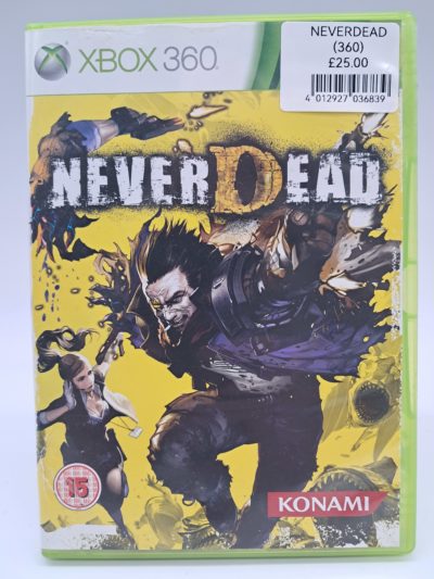 NeverDead – Xbox 360 – PAL (Complete with Manual)