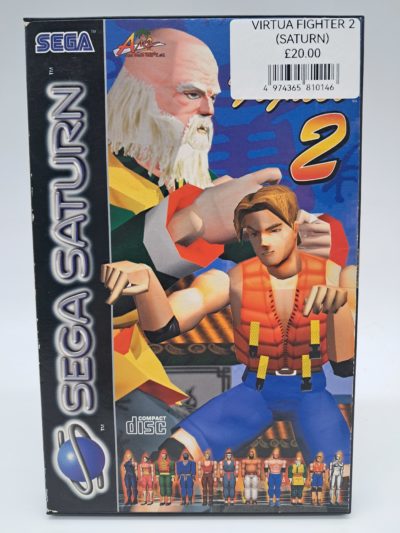Virtua Fighter 2 – Sega Saturn – PAL (Complete with Manual)
