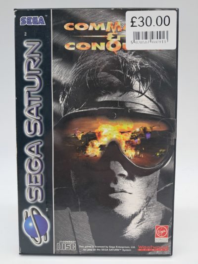 Command & Conquer – Sega Saturn – PAL (Complete with Manual - 2 Disks)