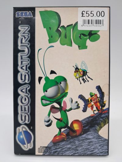 Bug! – Sega Saturn – PAL (Complete with Manual)
