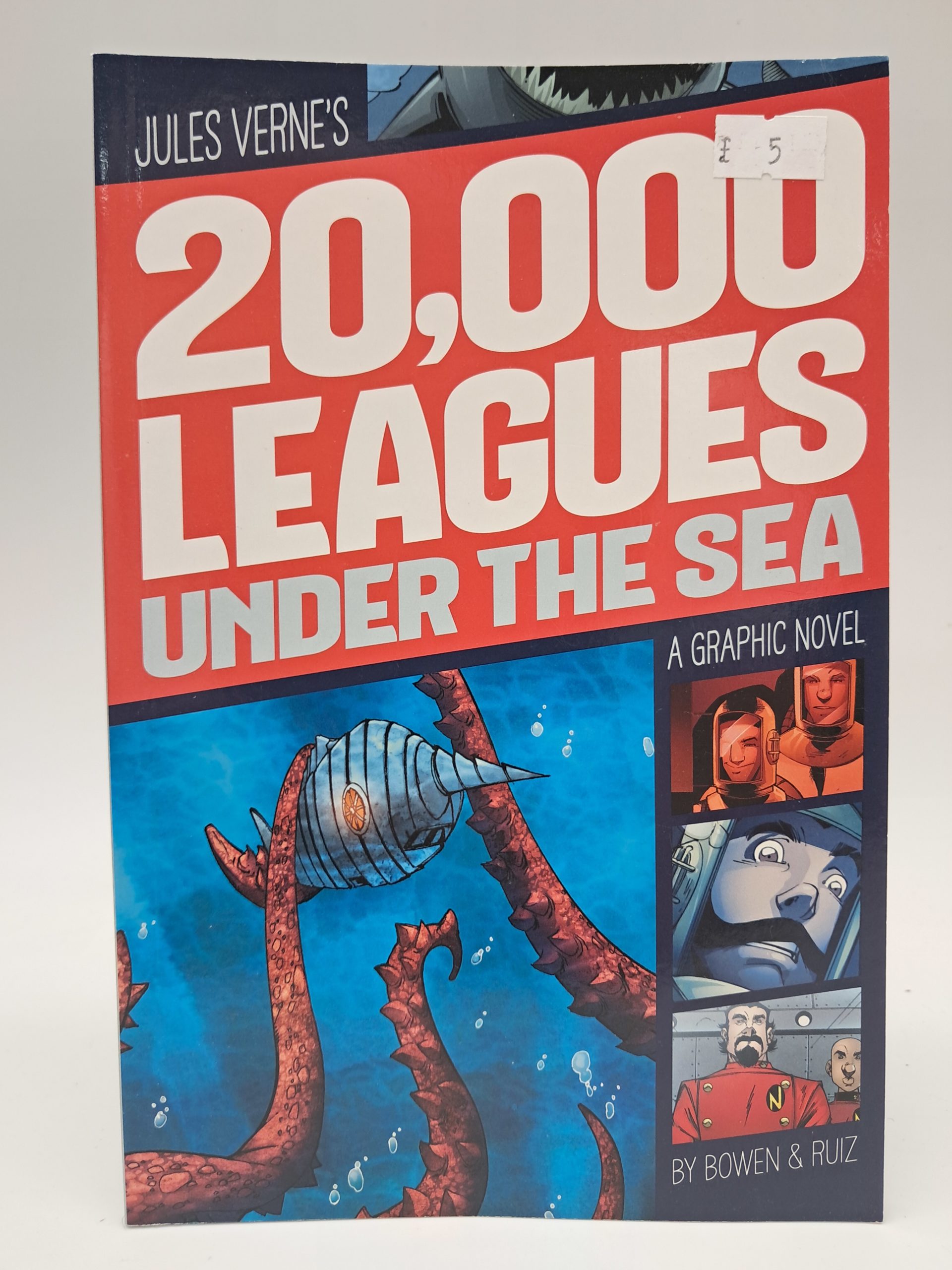 Jules Verne’s 20,000 Leagues Under the Sea – Graphic Novel – Carl Bowen & José Alfonso Ocampo Ruiz