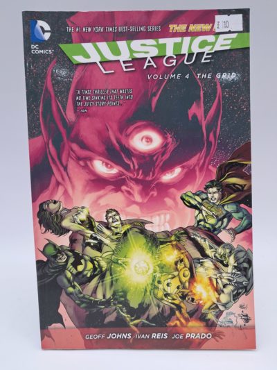 Justice League Vol. 4: The Grid – The New 52 – DC Comics – Paperback