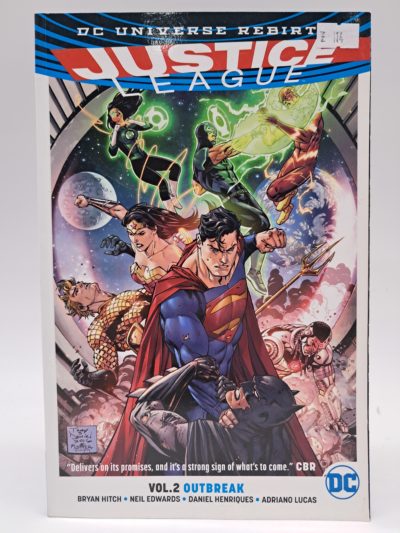 Justice League – Volume 2: Outbreak – DC Universe Rebirth – Paperback