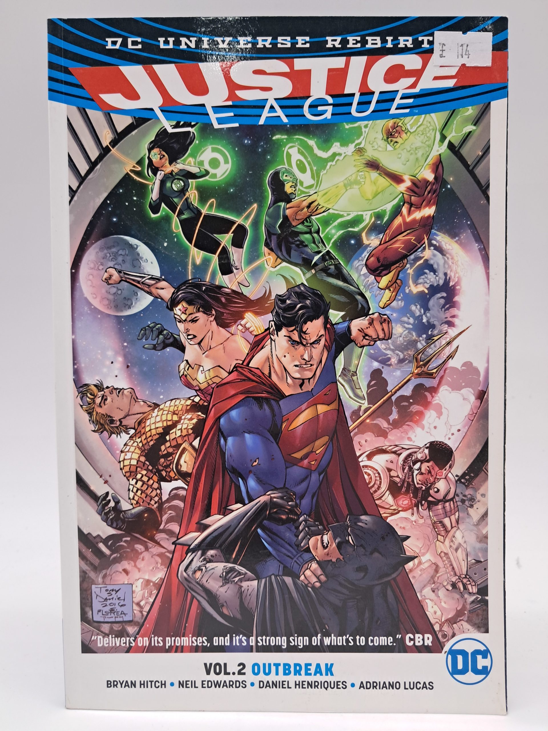Justice League – Volume 2: Outbreak – DC Universe Rebirth – Paperback