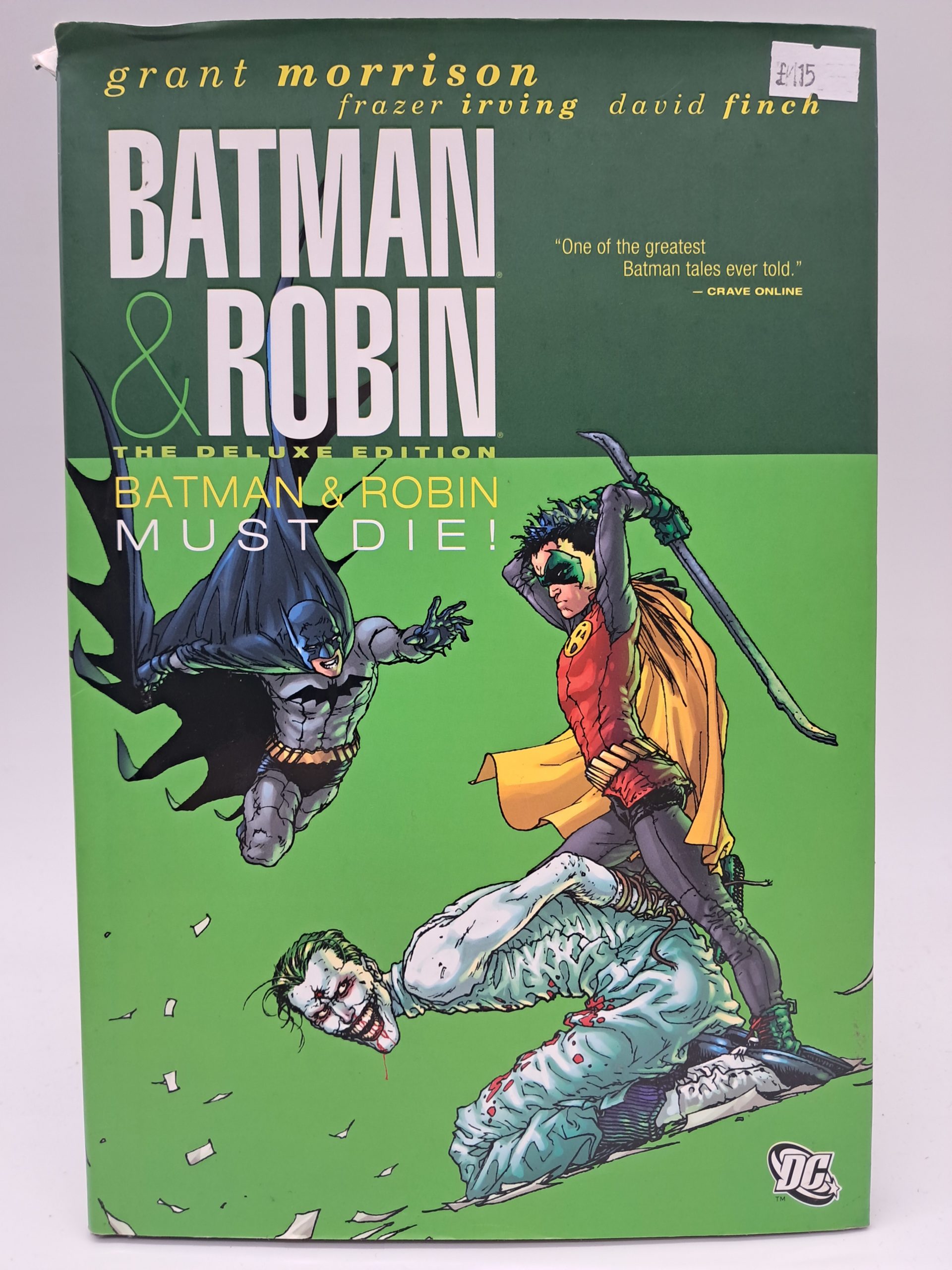 Batman & Robin: Batman Must Die! – The Deluxe Edition – DC Comics – Hardcover