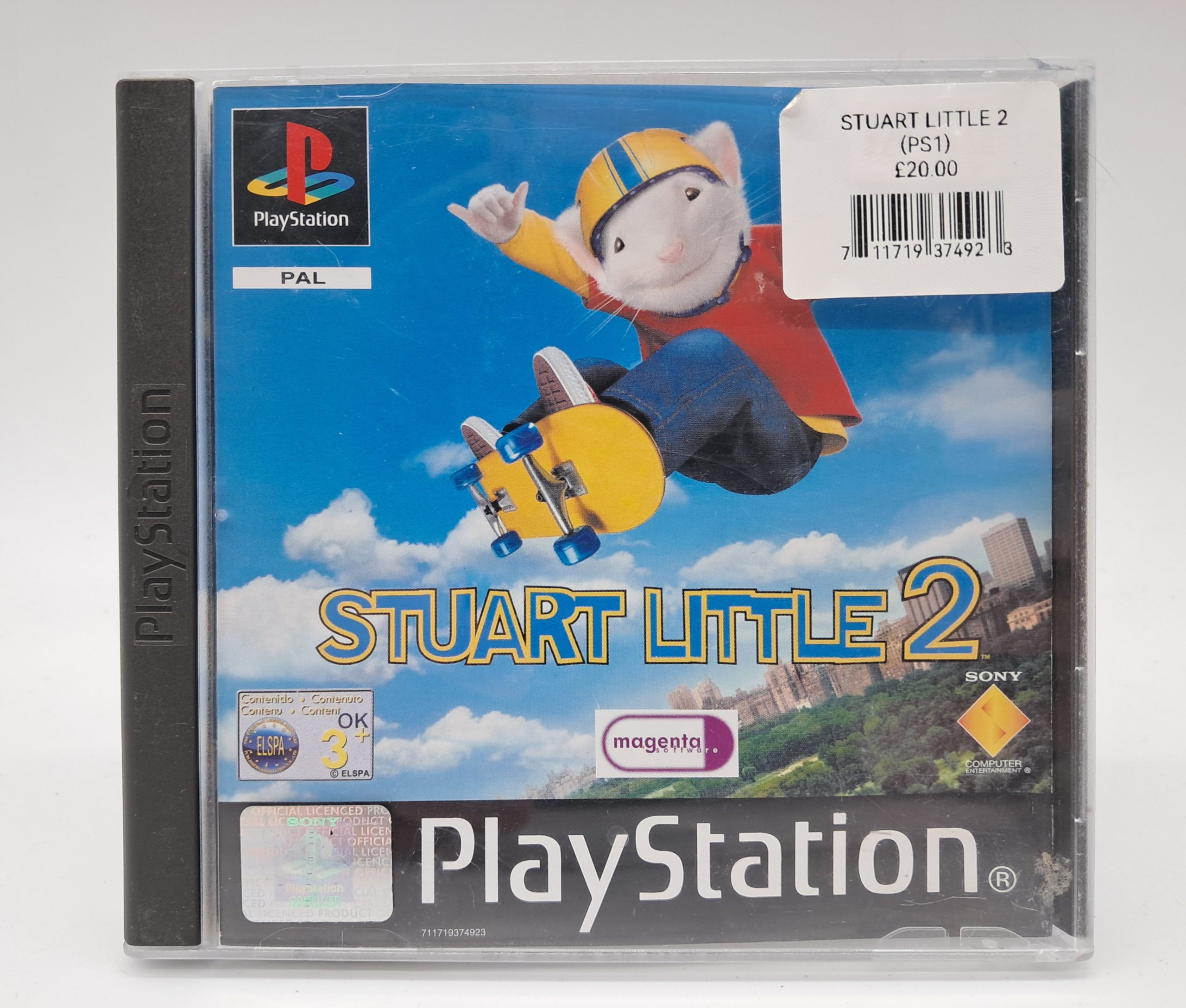 Stuart Little 2 – PlayStation – PAL (Complete with Manual)