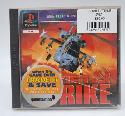 Soviet Strike – PlayStation – PAL (Complete with Manual)