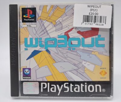 Wipeout – PlayStation – PAL (Complete with Manual)