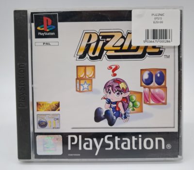 Puzznic – PlayStation – PAL (Complete with Manual)