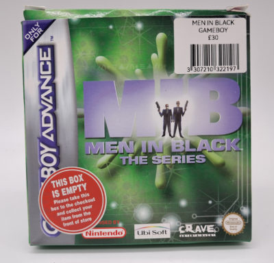 Men in Black: The Series – Game Boy Advance (Complete with Manual)
