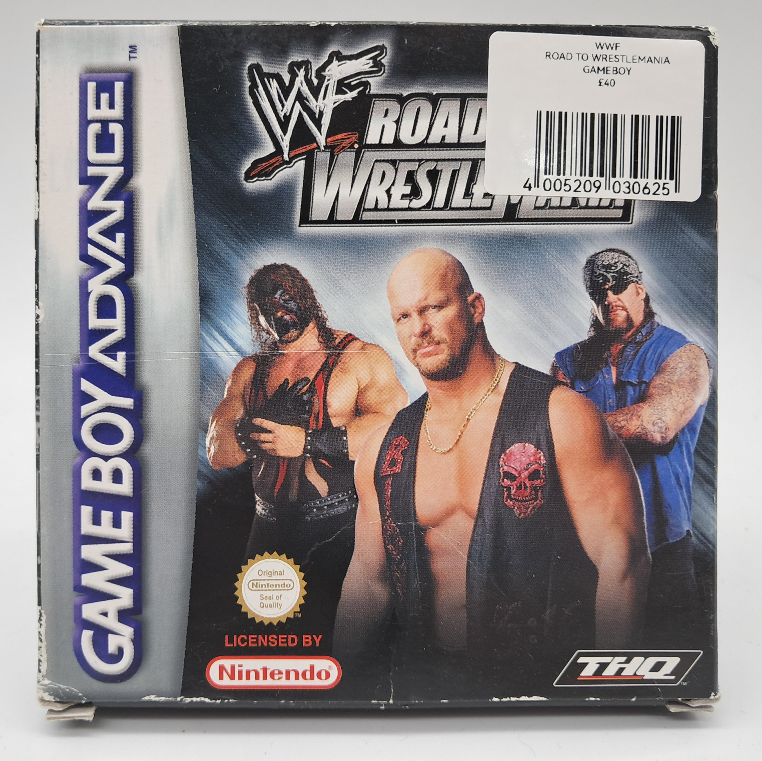 WWF Road to WrestleMania – Game Boy Advance – PAL (Complete with Manual)