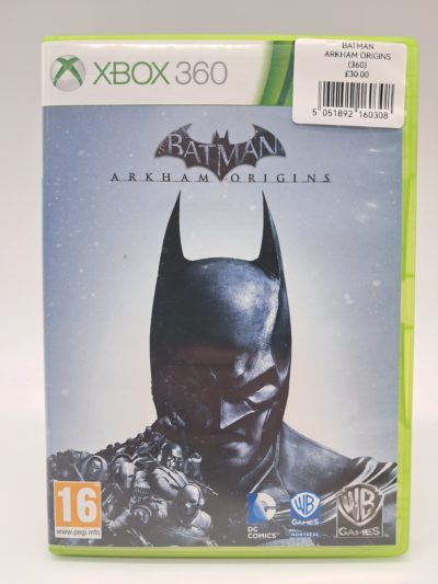 Batman: Arkham Origins – Xbox 360 – PAL (Complete with Manual)