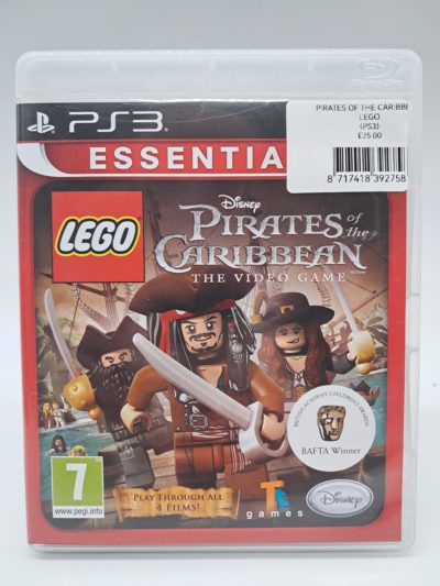 LEGO Pirates of the Caribbean: The Video Game – PlayStation 3 – Essentials – PAL (Complete with Manual)