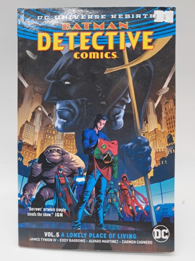 Batman: Detective Comics Vol. 5 – A Lonely Place of Living – DC Universe Rebirth – Trade Paperback