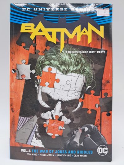 Batman Vol. 4 – The War of Jokes and Riddles – DC Universe Rebirth – Trade Paperback