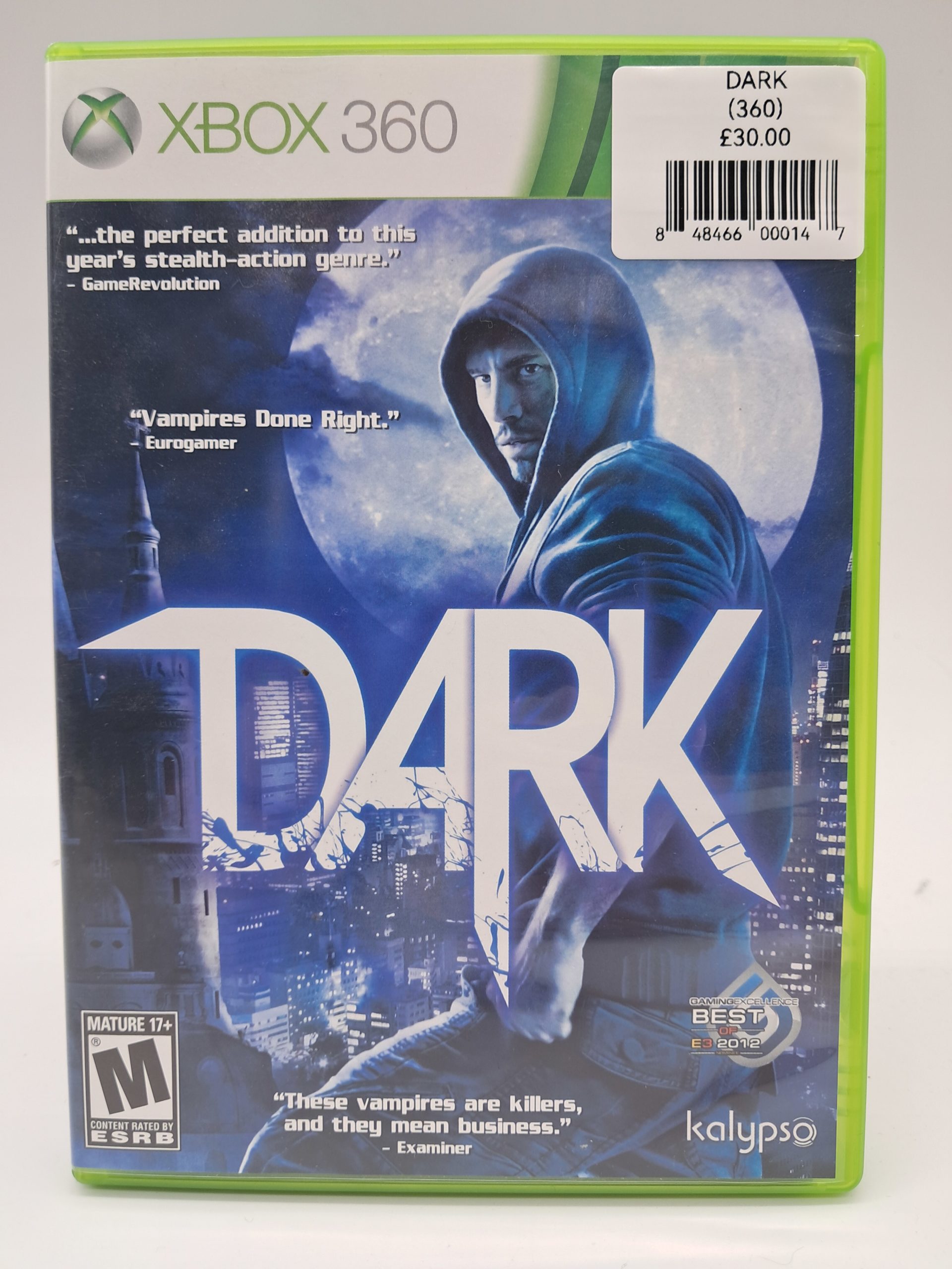 DARK – Xbox 360 – NTSC (Region Locked)