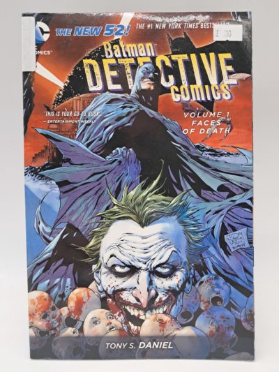 Batman: Detective Comics Vol. 1 – Faces of Death – DC Comics – Trade Paperback