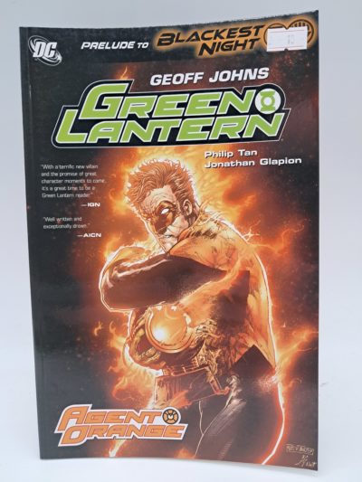 Green Lantern: Agent Orange – Prelude to Blackest Night – DC Comics – Trade Paperback