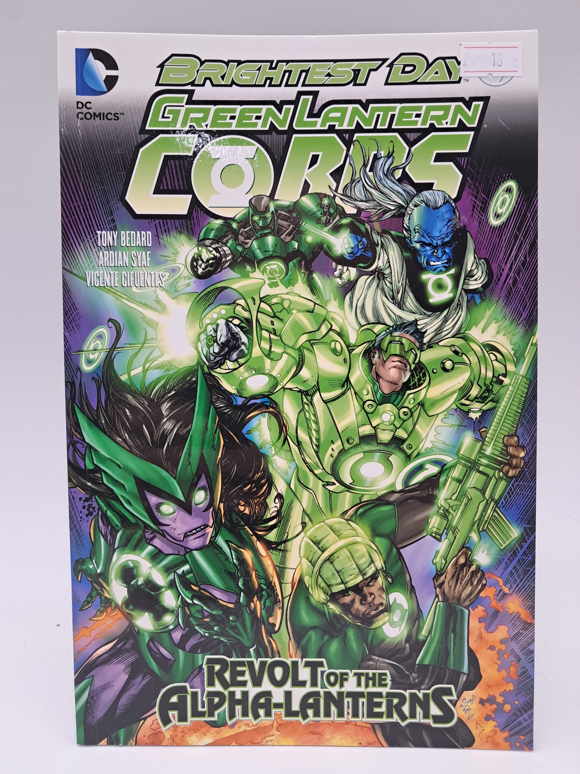 Green Lantern Corps: Revolt of the Alpha-Lanterns – Brightest Day – DC Comics – Graphic Novel