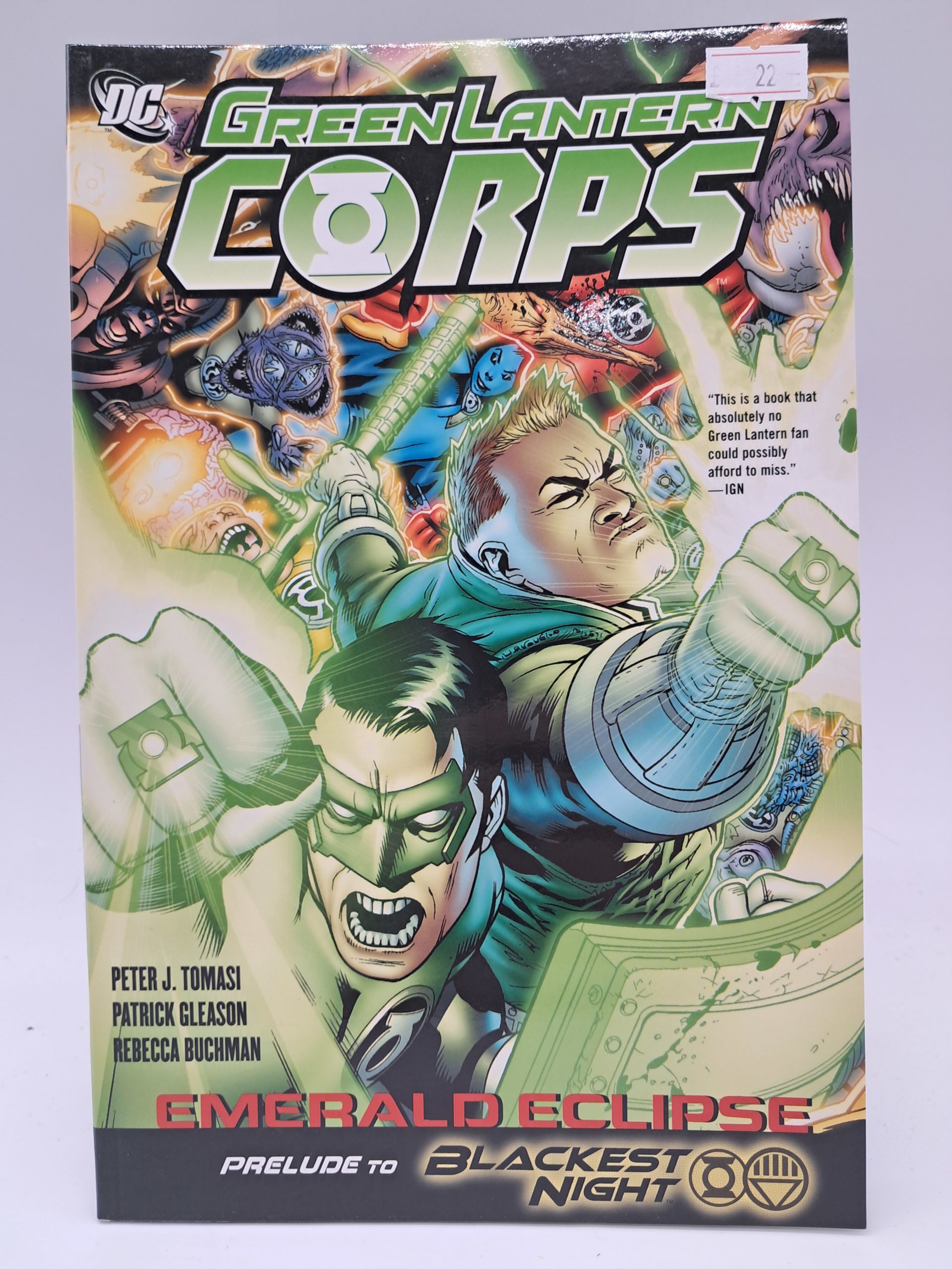 Green Lantern Corps: Emerald Eclipse – Prelude to Blackest Night – DC Comics – Graphic Novel
