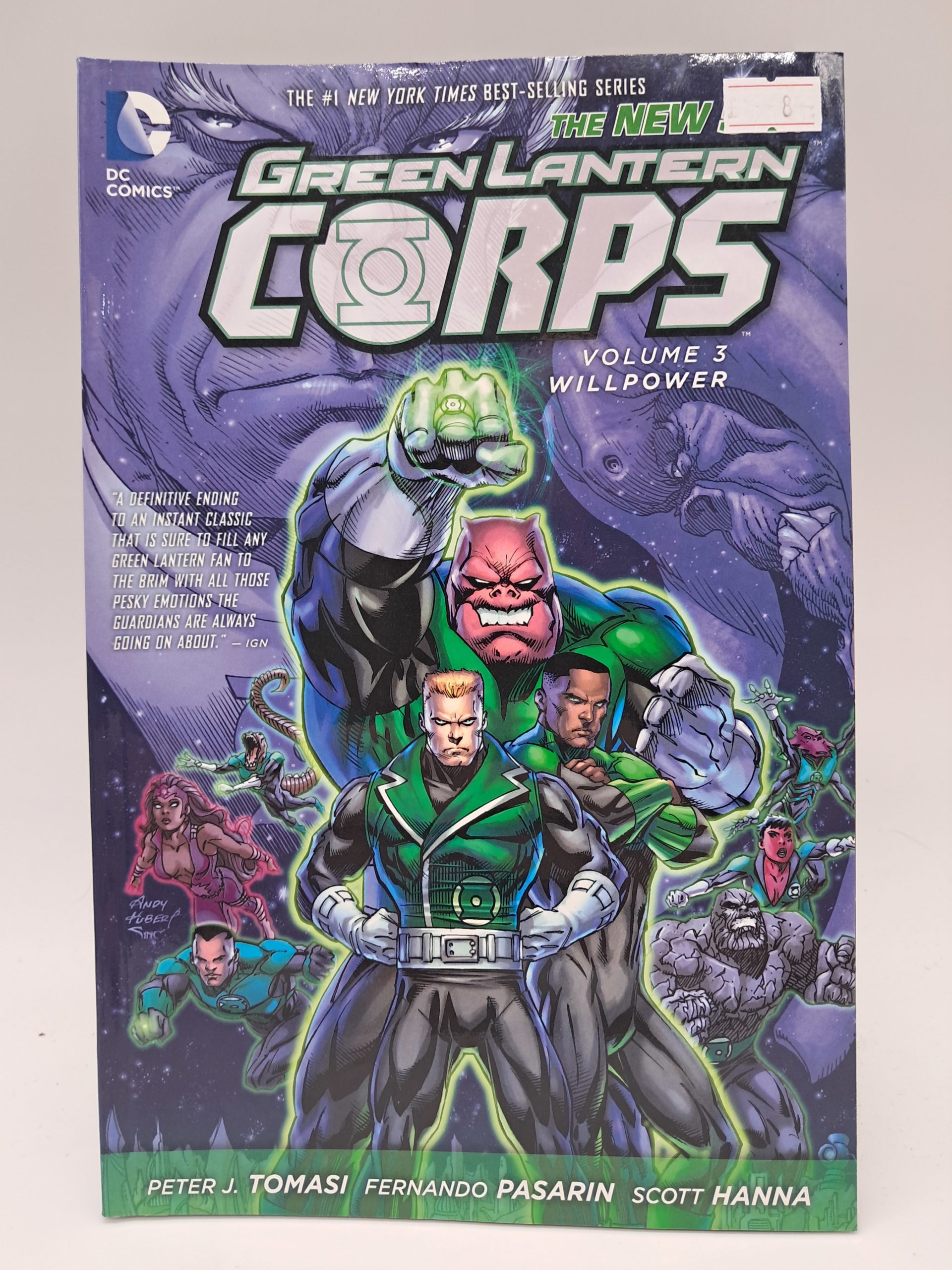 Green Lantern Corps Vol. 3: Willpower – The New 52 – DC Comics – Graphic Novel