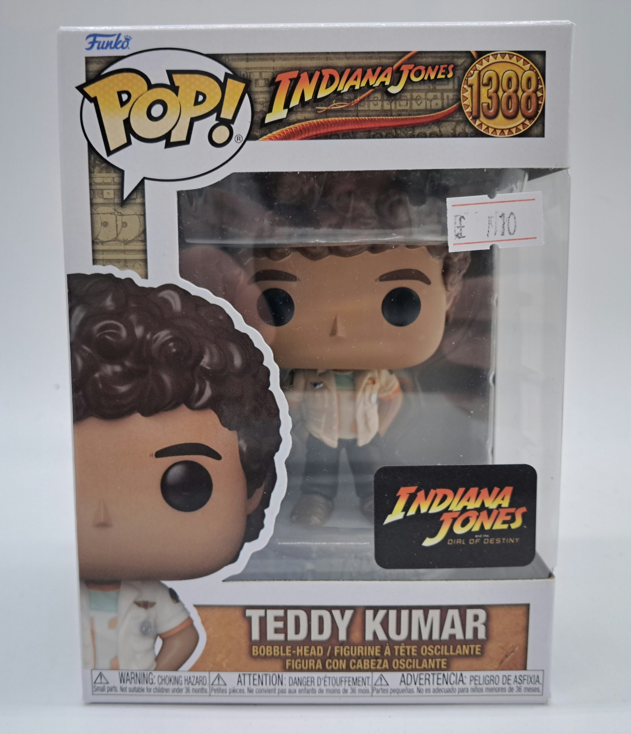 Funko Pop! Indiana Jones: Dial of Destiny – Teddy Kumar #1388 – Vinyl Figure