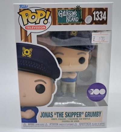 Funko Pop! Television – Gilligan’s Island – Jonas “The Skipper” Grumby #1334 – Vinyl Figure