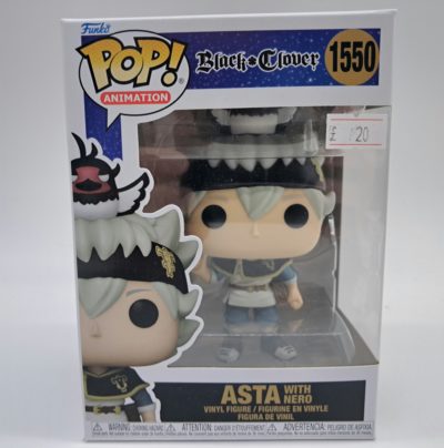 Funko Pop! Black Clover – Asta with Nero #1550 – Vinyl Figure
