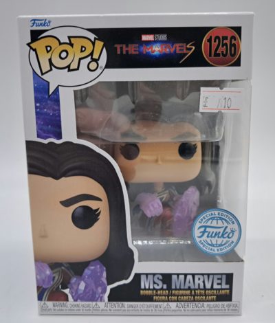Funko Pop! Marvel Studios The Marvels – Ms. Marvel #1256 – Special Edition