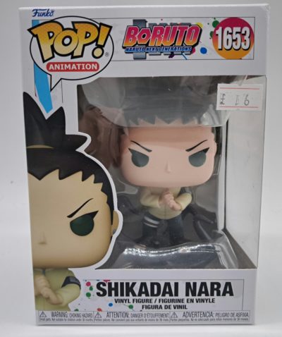 Funko Pop! Animation Boruto: Naruto Next Generations – Shikadai Nara #1653 – Vinyl Figure
