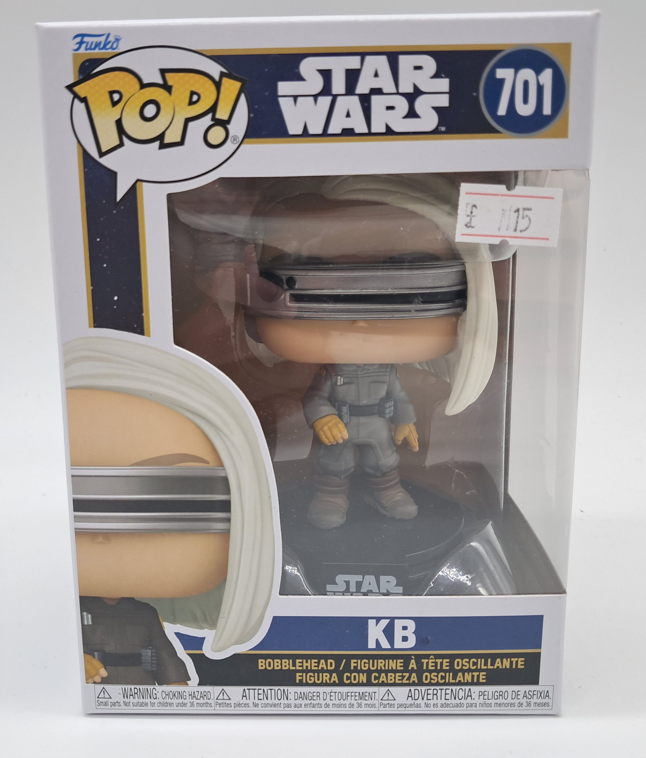Funko Pop! Star Wars: Skeleton Crew – KB #701 – Vinyl Bobblehead