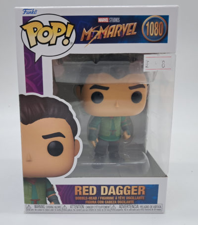Funko Pop! Marvel Studios Ms. Marvel – Red Dagger #1080 – Vinyl Bobblehead