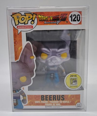 Funko Pop! Dragon Ball Z: Resurrection 'F' – Beerus #120 – 2016 SDCC Exclusive