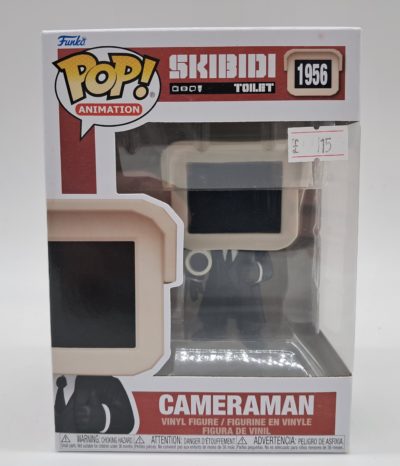 Funko Pop! Skibidi Toilet – Cameraman #1956 – Vinyl Figure