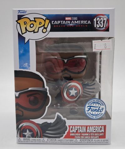 Funko Pop! Marvel – Captain America: Brave New World #1337 – Special Edition Bobblehead