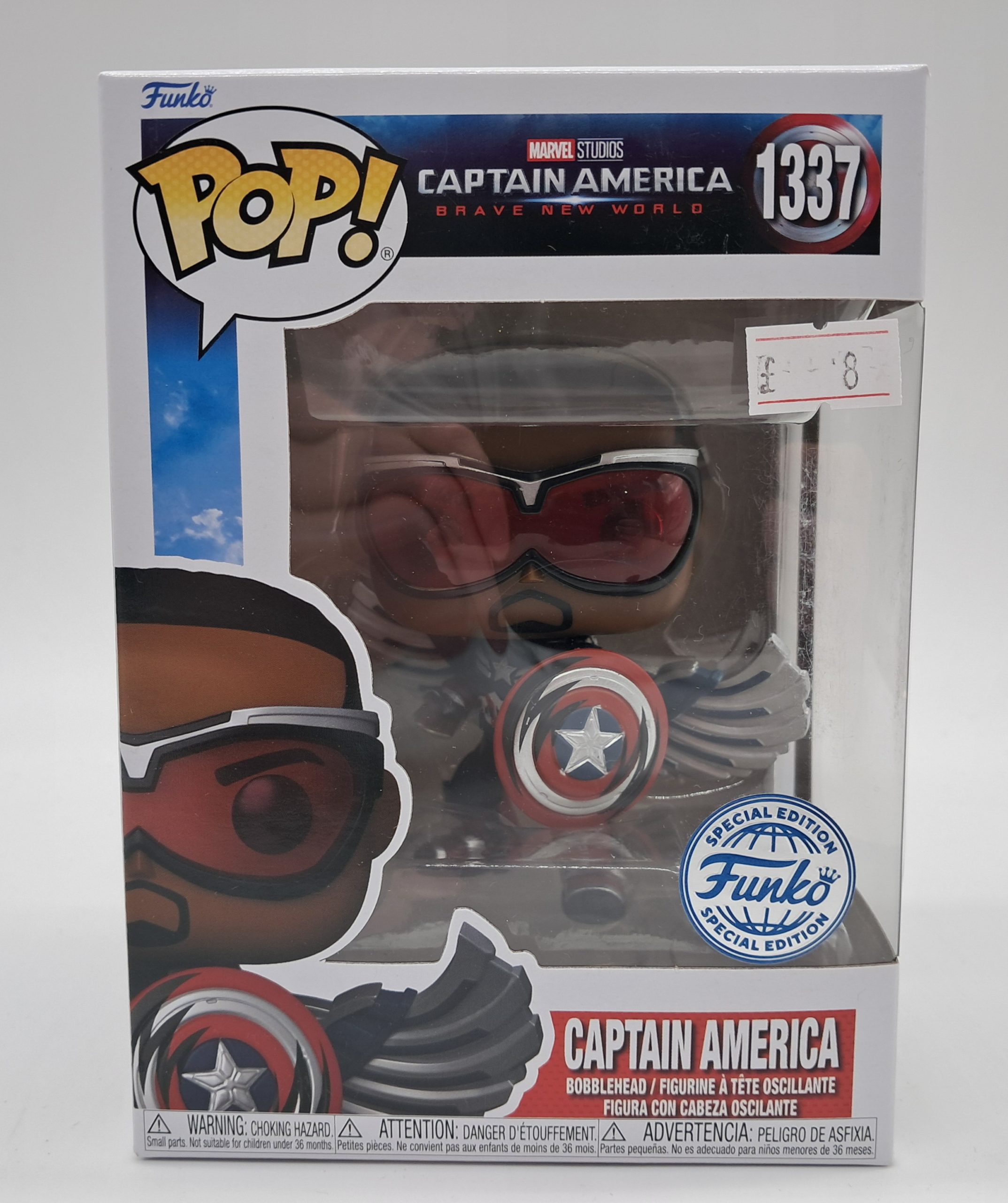 Funko Pop! Marvel – Captain America: Brave New World #1337 – Special Edition Bobblehead