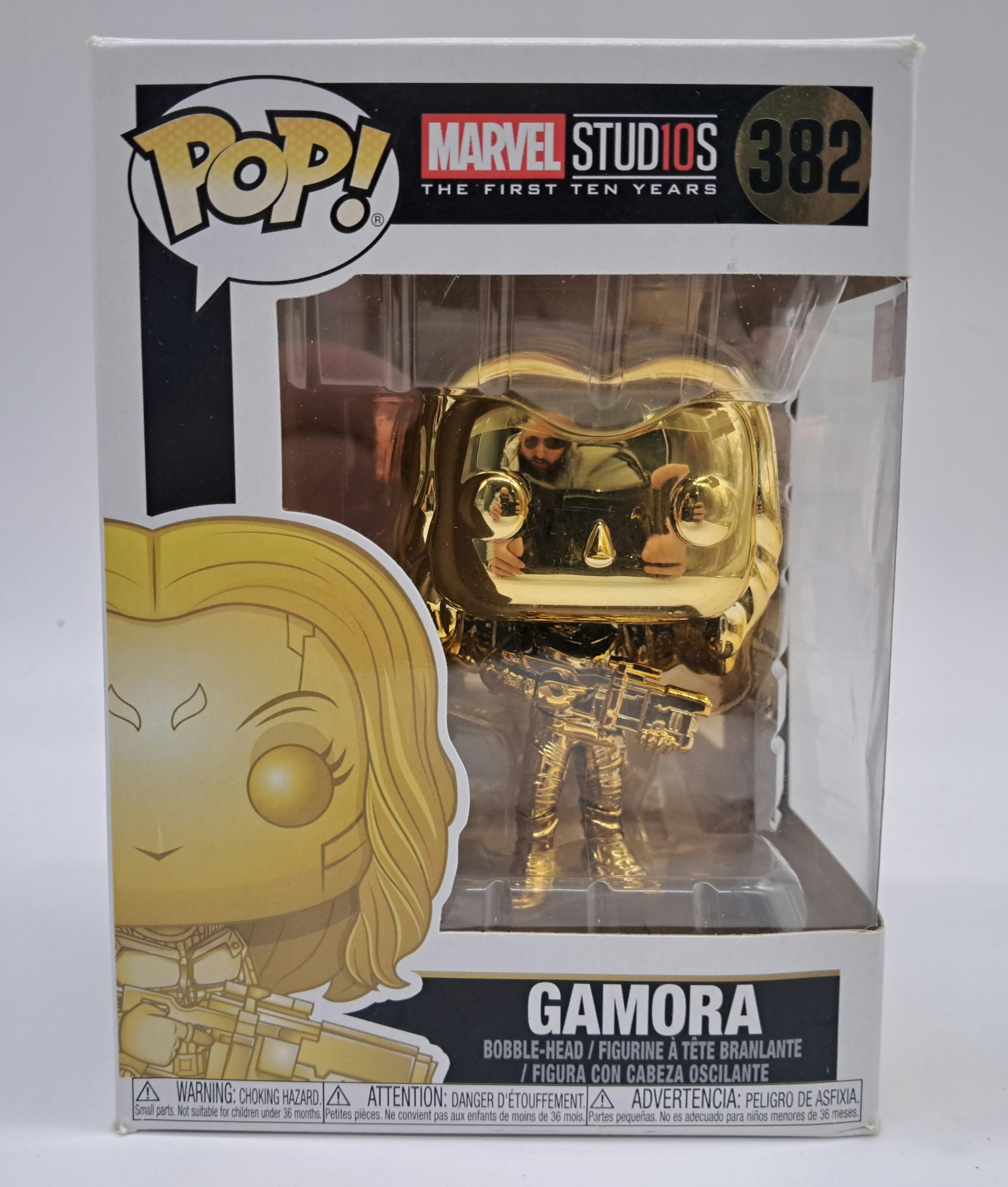 Funko Pop! Marvel Studios: The First Ten Years – Gamora #382 – Gold Chrome