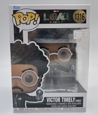 Funko Pop! Marvel Studios Loki Season 2 – Victor Timely (1893) #1316 – Bobblehead