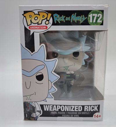 Funko Pop! Animation – Rick and Morty: Weaponized Rick #172 – Vinyl Figure