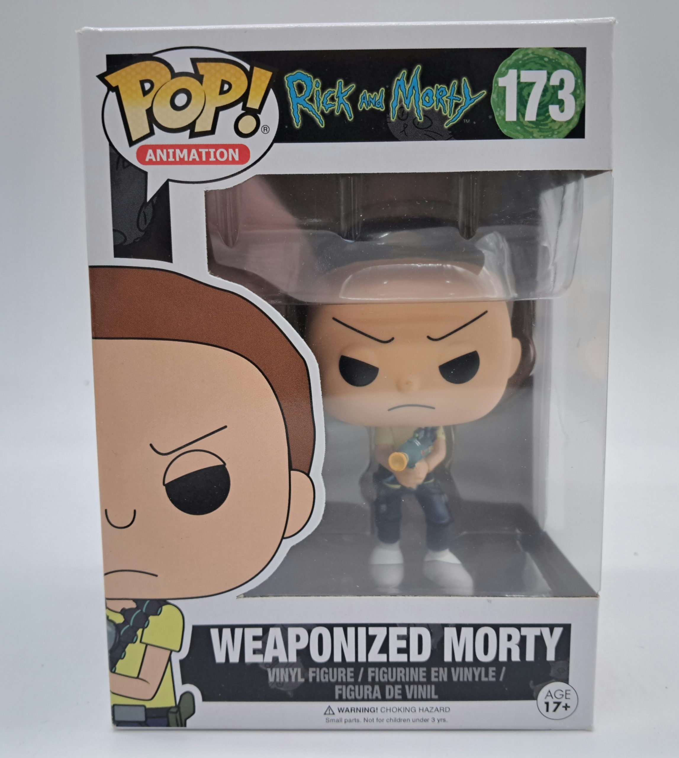 Funko Pop! Animation – Rick and Morty: Weaponized Morty #173 – Vinyl Figure
