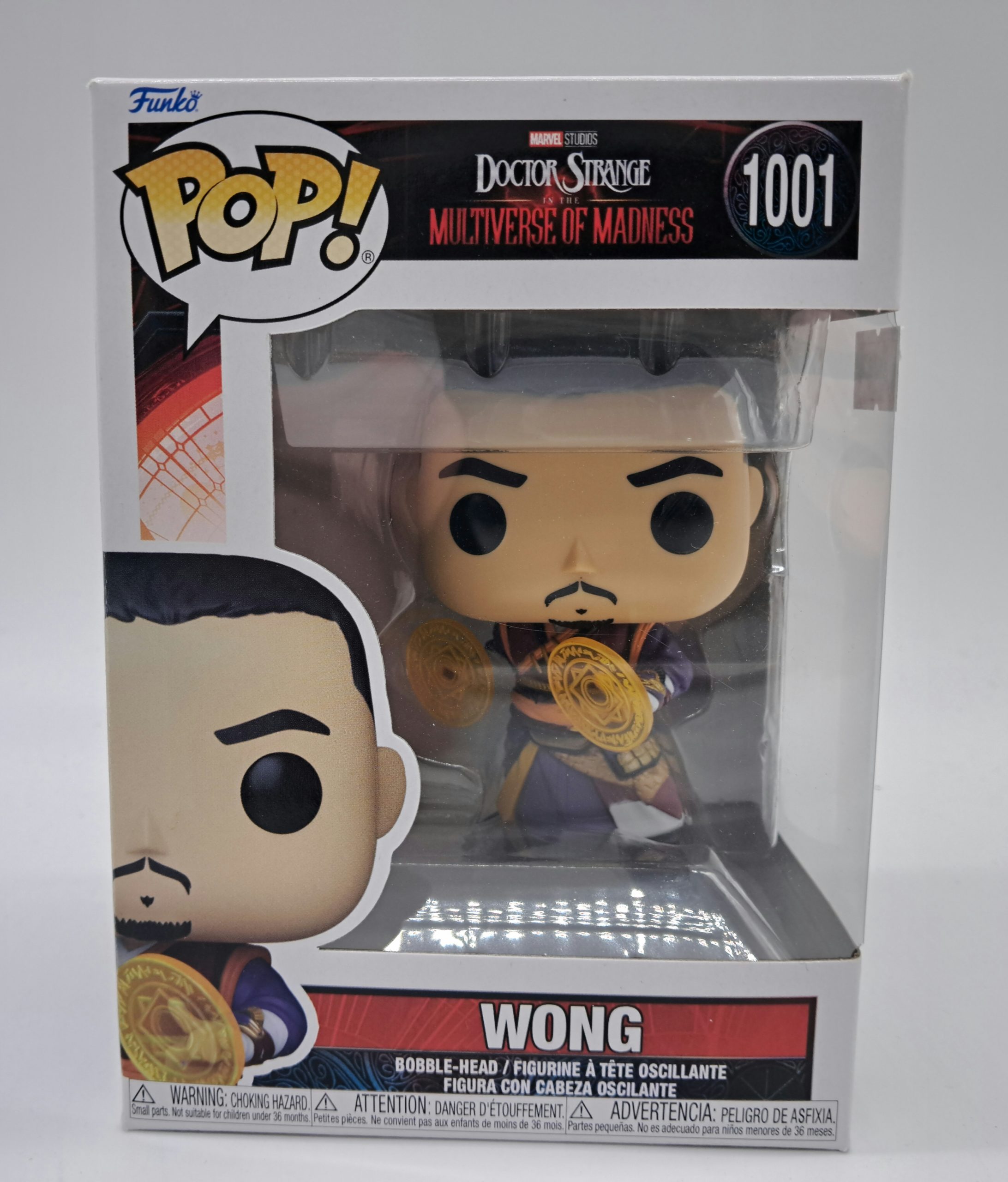 Funko Pop! Marvel Studios – Doctor Strange in the Multiverse of Madness: Wong #1001 – Bobble-Head