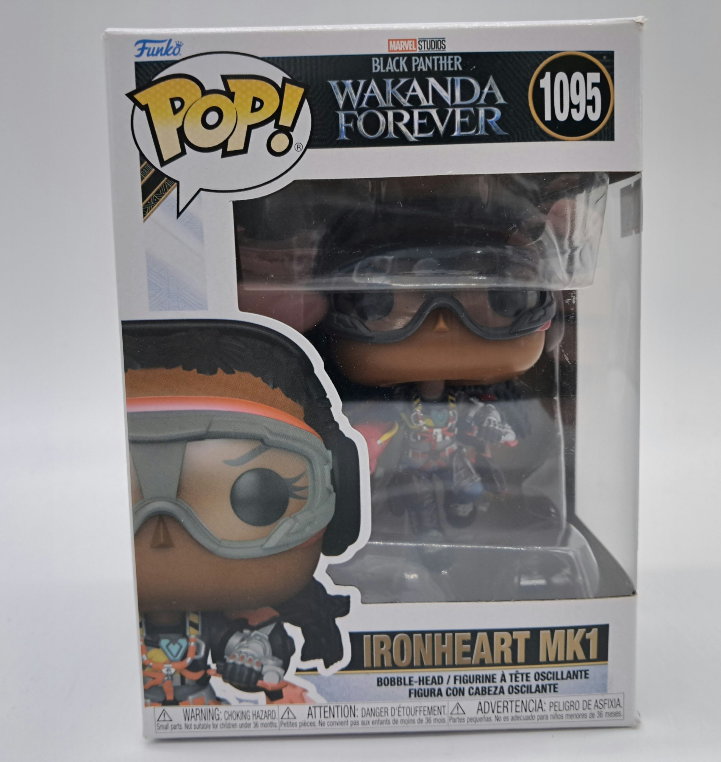 Funko Pop! Marvel – Black Panther: Wakanda Forever: Ironheart MK1 #1095 – Bobble-Head