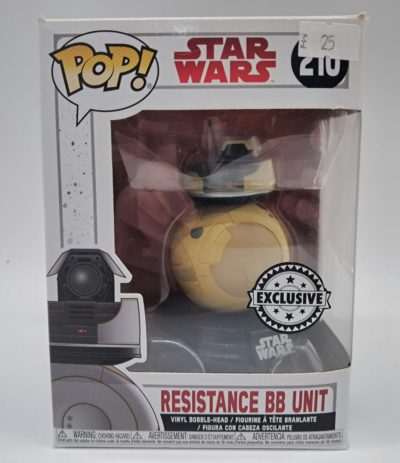 Funko Pop! Star Wars: The Last Jedi – Resistance BB Unit #210 – Target Exclusive