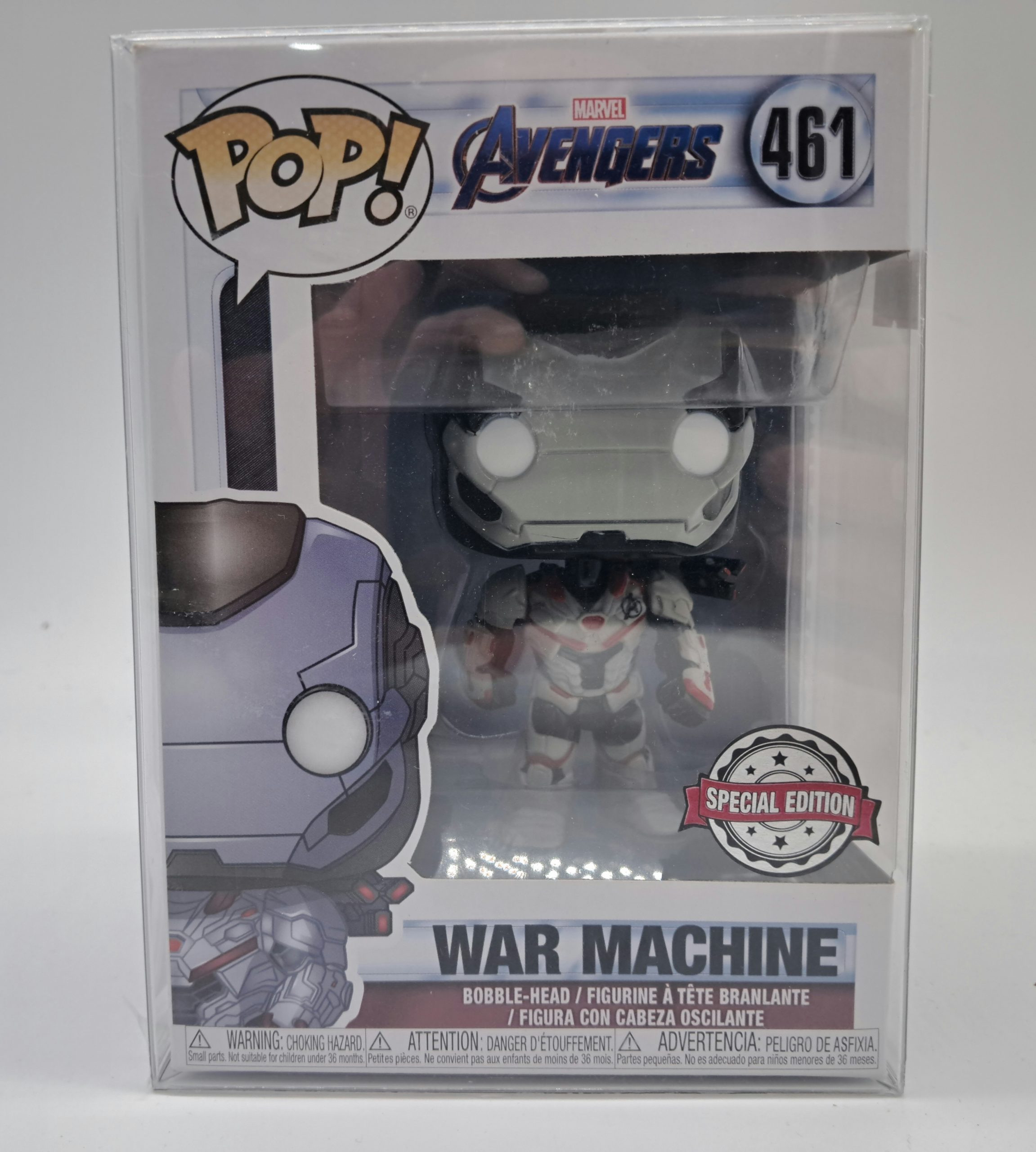 Funko Pop! Marvel Avengers: Endgame – War Machine #461 – Special Edition Bobble-Head