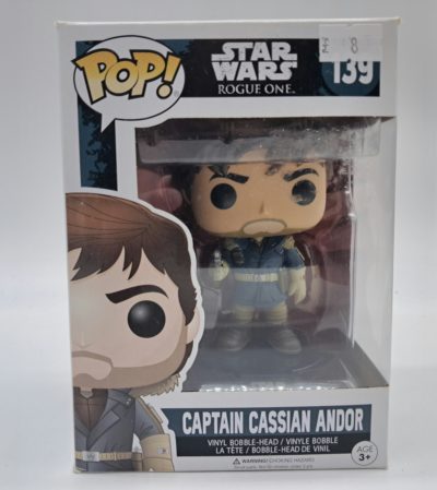 Funko Pop! Star Wars: Rogue One – Captain Cassian Andor #139 – Vinyl Bobble-Head