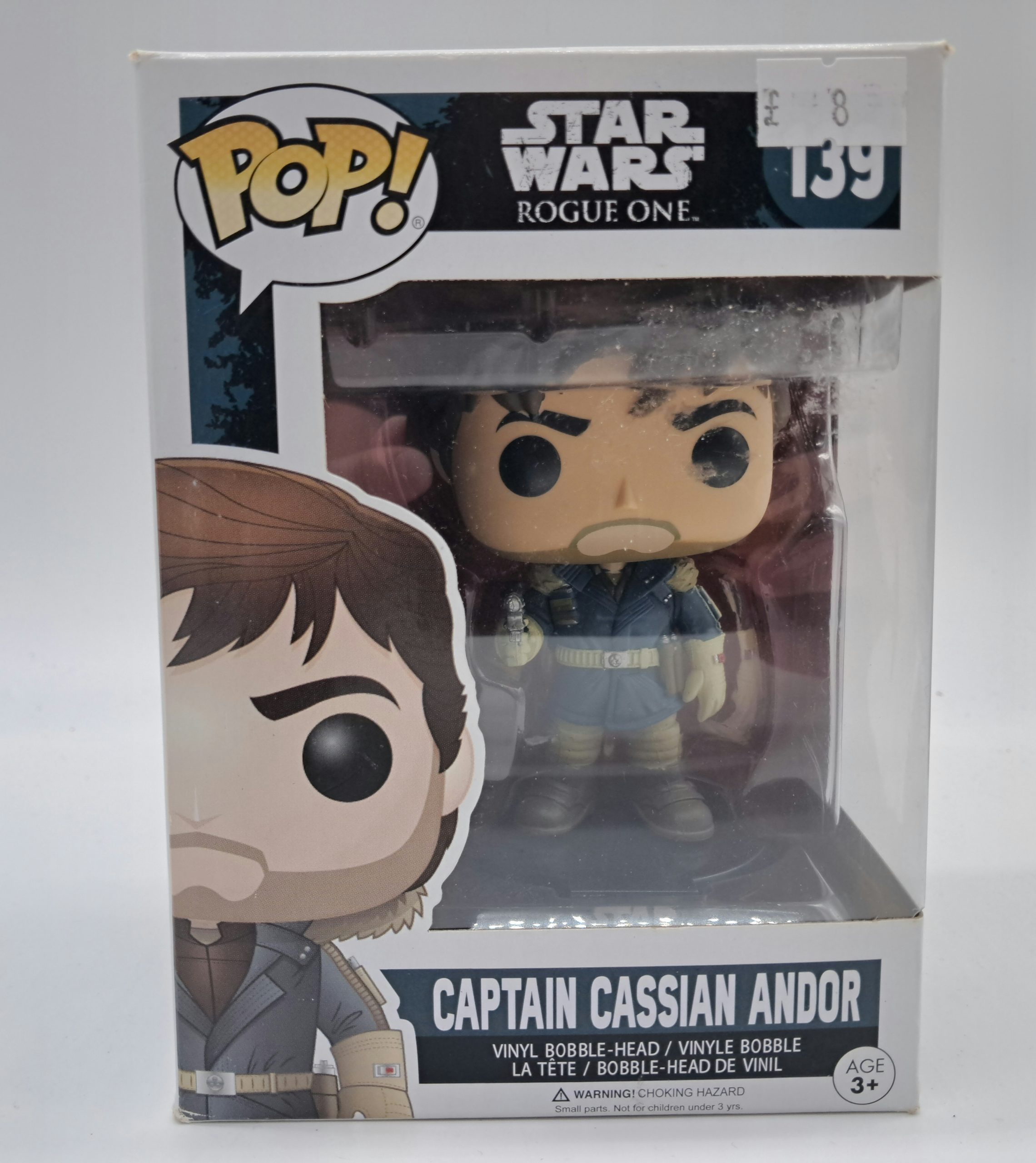 Funko Pop! Star Wars: Rogue One – Captain Cassian Andor #139 – Vinyl Bobble-Head