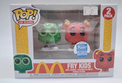 Funko Pop! Ad Icons – McDonald’s Fry Kids #47762 – Green & Red 2-Pack – Funko Shop Limited Edition