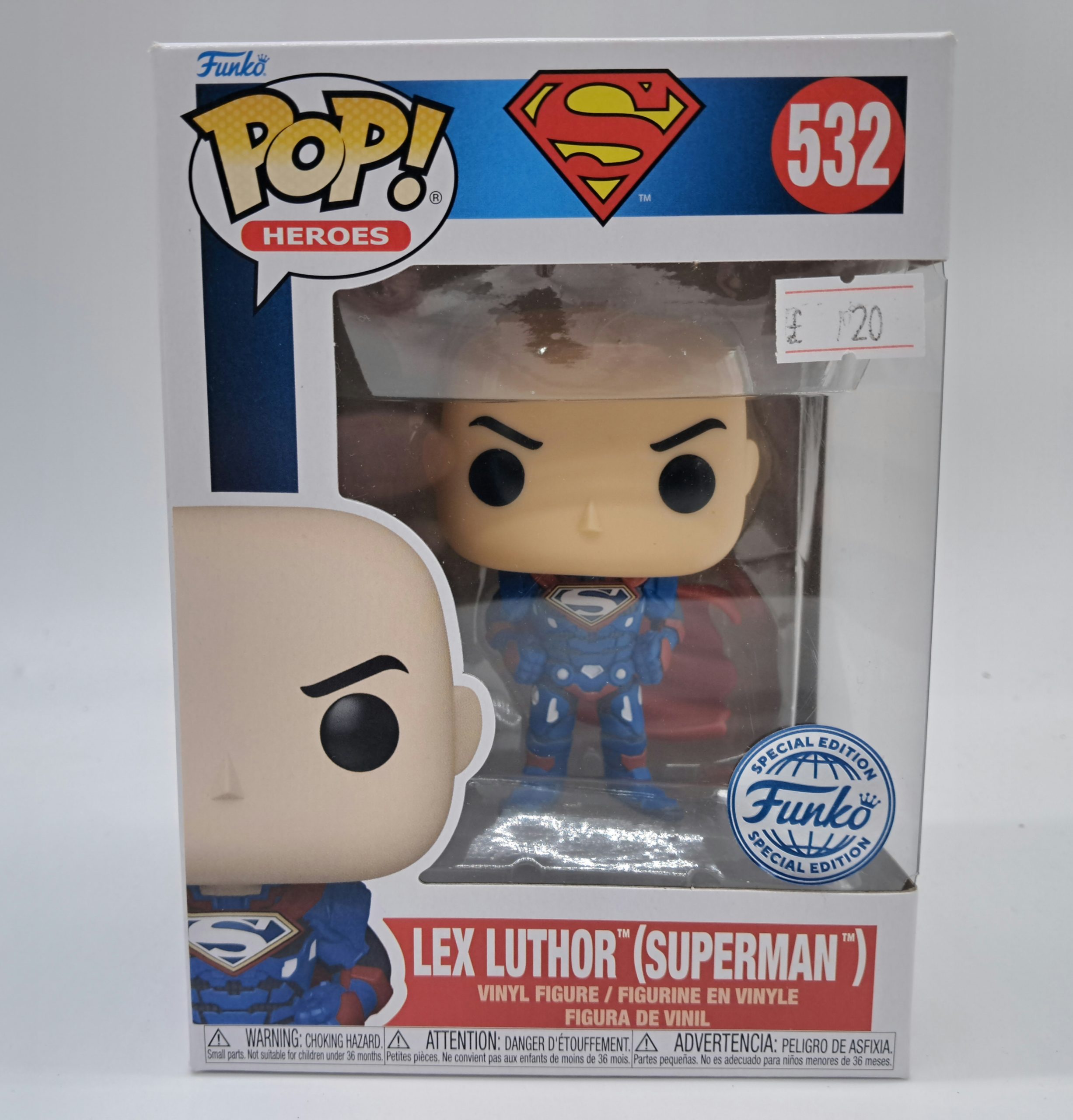 Funko Pop! Heroes: Superman - Lex Luthor (Superman) #532 (Vinyl Figure, Funko Special Edition)