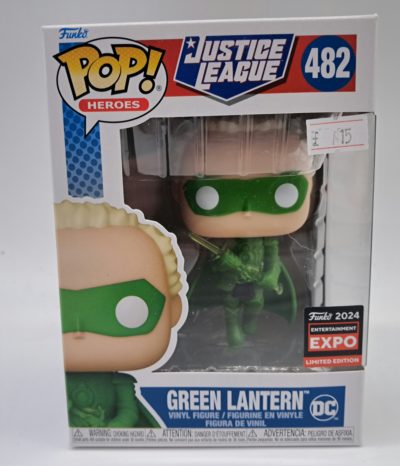 Green Lantern – Funko Pop! Heroes #482 – Justice League – 2024 Entertainment Expo Limited Edition