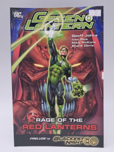 Green Lantern: Rage of the Red Lanterns – Prelude to Blackest Night – DC Comics – Paperback Graphic Novel
